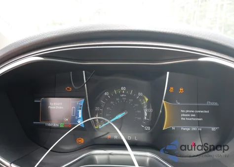 2017 Ford Fusion Hybrid Se из США, поврежденный, VIN 3FA6P0LU1HR162662